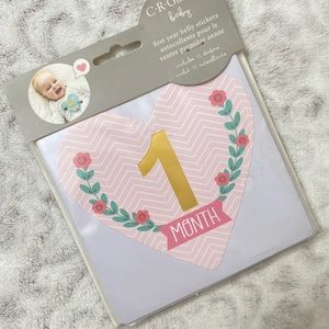 🛍 4 for $20 - First year belly stickers